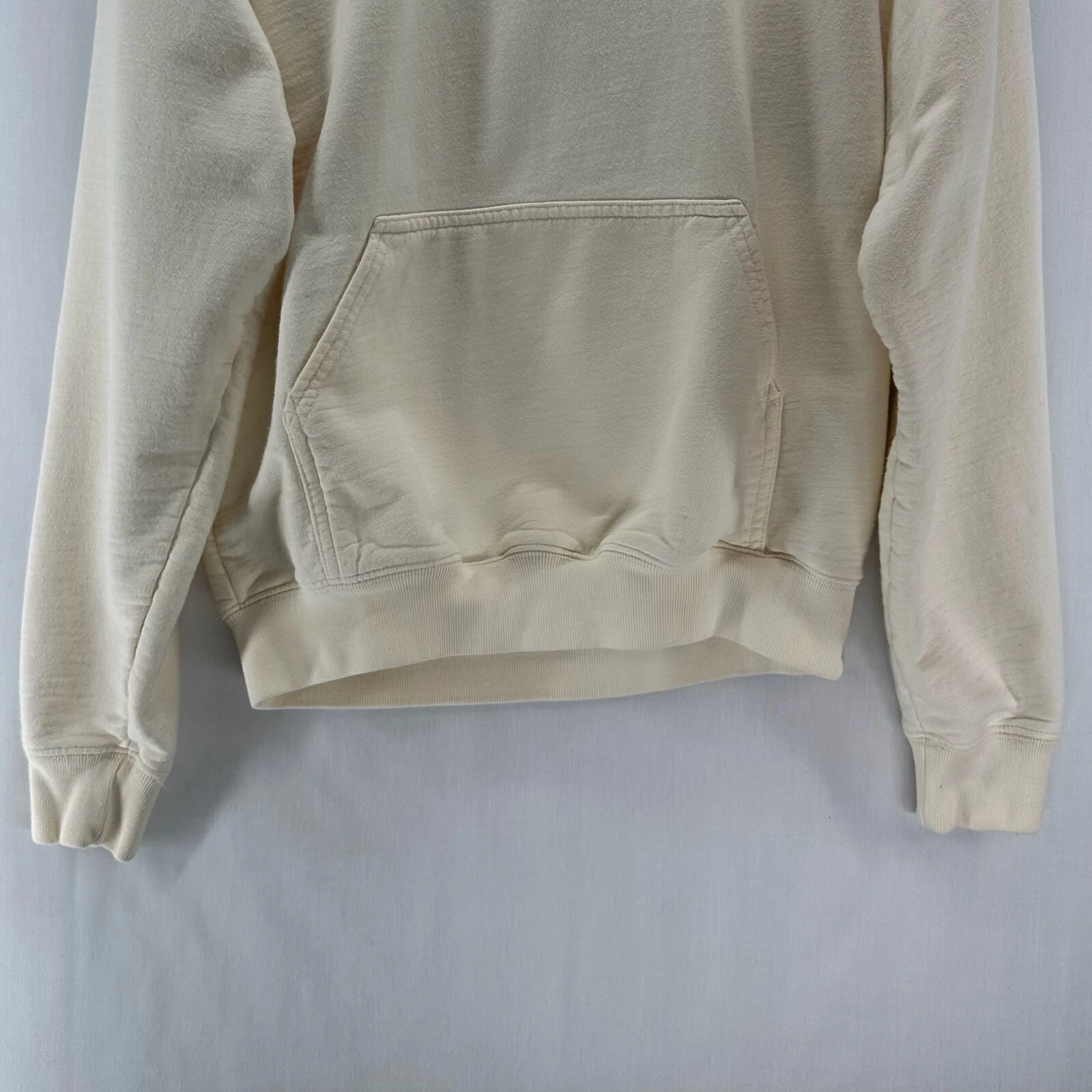 OFF WHITE Golf Wang Felpa con Cappuccio Uomo Taglia S Logo Scritto Manica Lunga Pullover Off White