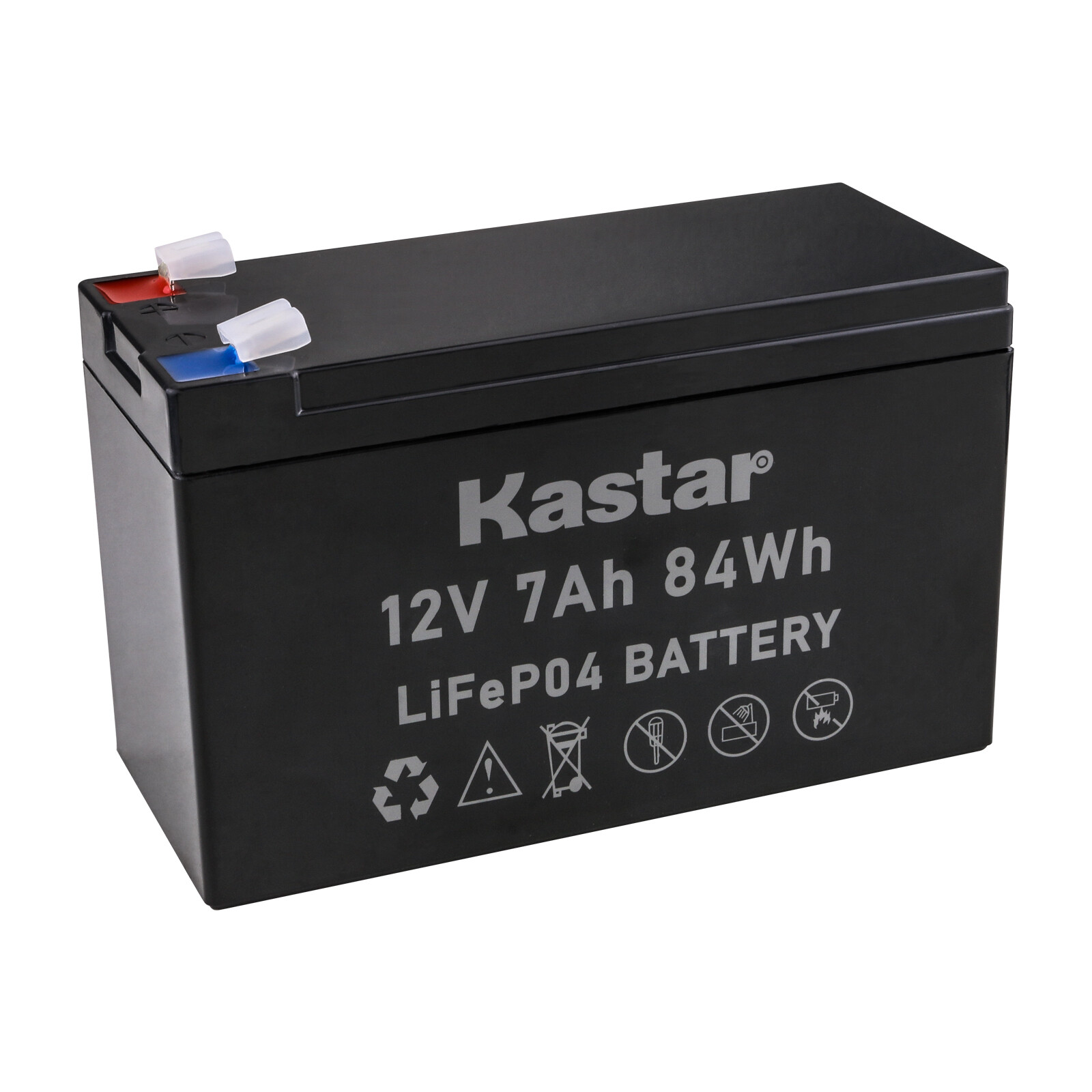 Kastar 12V 7Ah Lithium LiFePO4 Rechargeable Battery Replace 