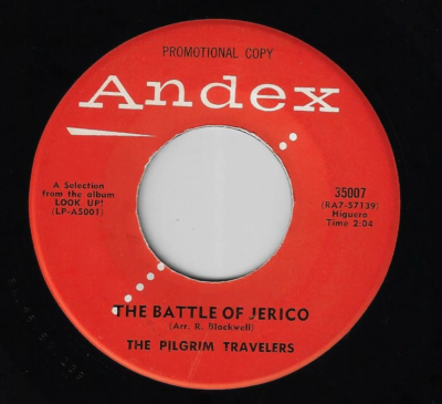 Gospel R&B Popcorn 45 / PILGRIM TRAVELERS - The Battle Of Jerico