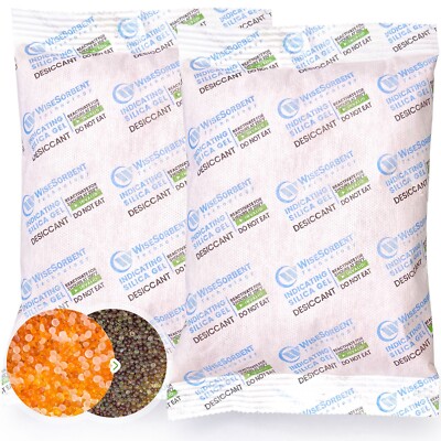 18P 500g Silica Gel Desiccant Packs for Humidify Control, Moisture Absorbers Bag