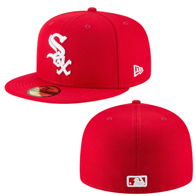 New Era Chicago White Sox 59Fifty MLB Basic Fitted Cap Hat Size 7