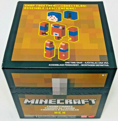 Minecraft Dungeons FUSION FIGURES Craft-A-Figure Set Hex Mojang Mattel 2020