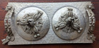 Rodney Kent Hammered Aluminum Covered Condiment Dish Set with Serving Tray — photo 1