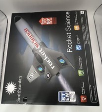 Smithsonian Rocket Science Kit - Build and Launch A Rocket for Kids STEM - New