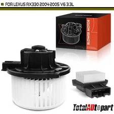 2x New HVAC Blower Motor Resistor Kit for Lexus RX330 2004-2005 V6 3.3L Front