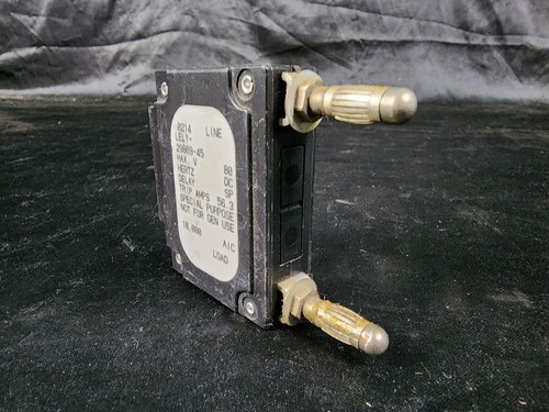 AirPax 45 Amp Bullet Breaker LE1-29869-45 Single Unit - Picture 3 of 4