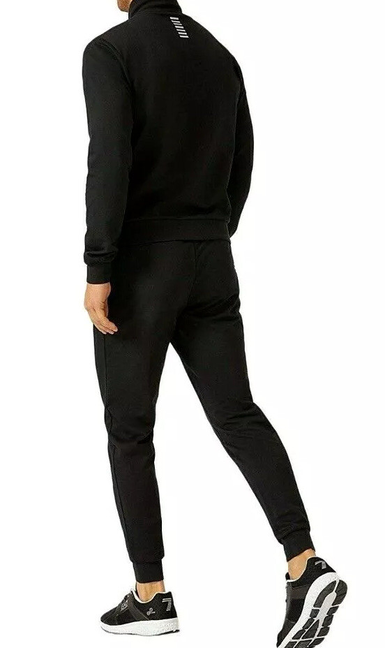 New Mens EA7 Emporio Armani 3ZPV51 PJ05Z Cotton Full Tracksuit