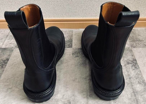 Botas de Cuero BUTTERO STORIA Negras Hechas en Italia Vibram US7.5 - Imagen 9 de 11