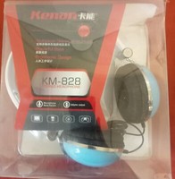 KANEN KM-828 STEREO HEADPHONES ( RIVER ISLAND )BLUE.