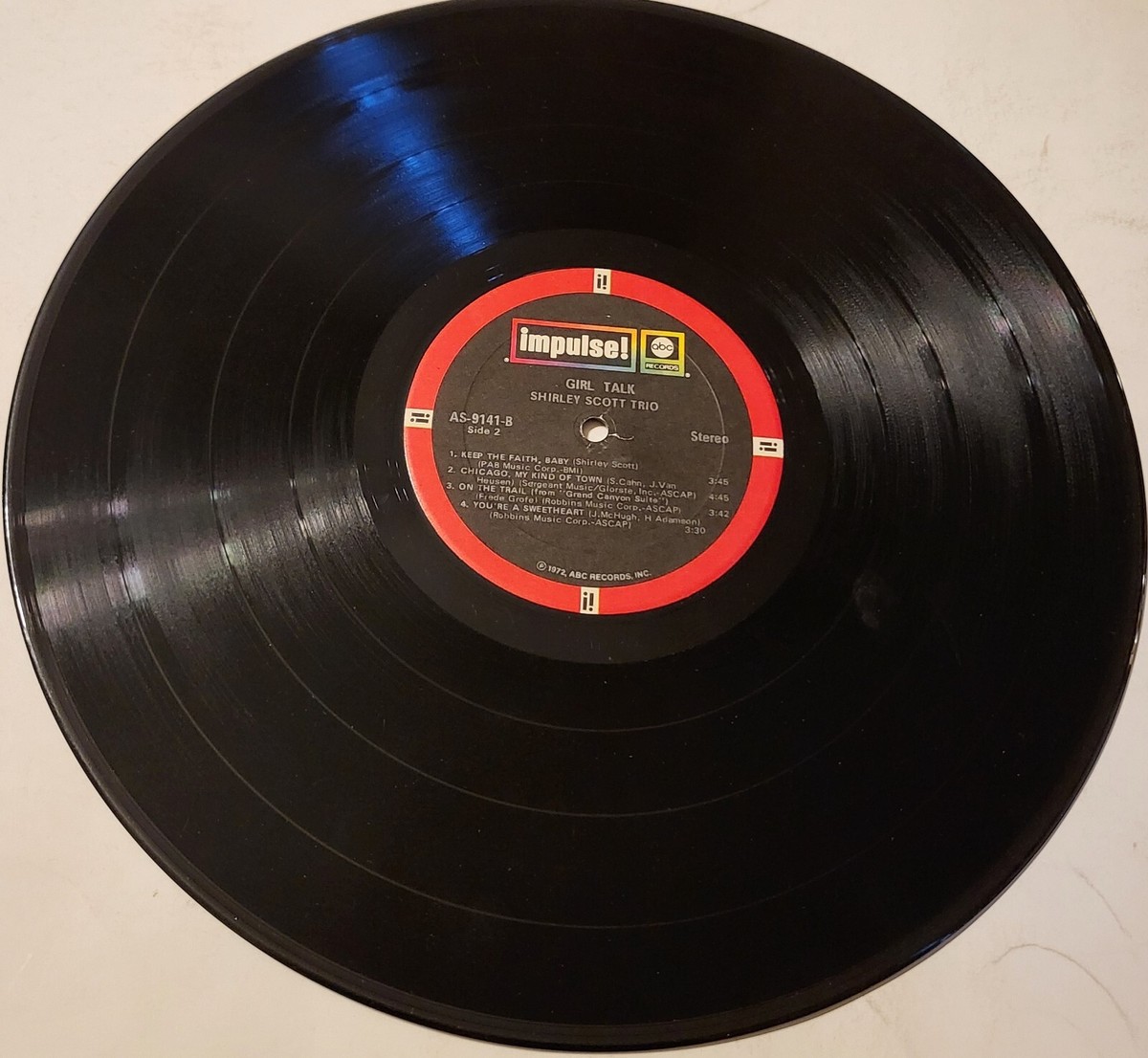 Shirley Scott Trio Girl Talk 1972 Impulse! AS-9141 Soul-Jazz