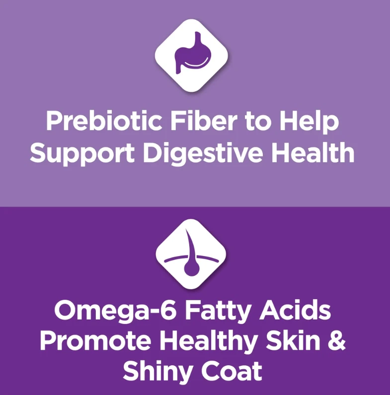 Comida seca para gatos Purina Cat Chow suave y sensible estómago, pavo, bolsa de 13 lb Foto 2 de 4