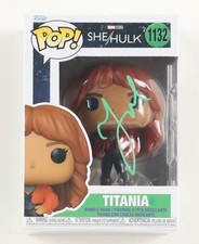 Jameela Jamil Authentic Signed Marvel She-Hulk Titania Funko Pop! COA