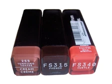 3 COVERGIRL Lipstick Hustle Phenom Tempting Toffee Lot SEALED SHELFPULLS Y0