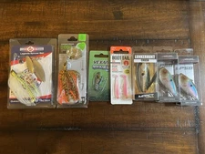 MIXED LOT OF Bass Baits Googan Luck E Strike VMC Lunkerhunt ARK NEW UNOPENED