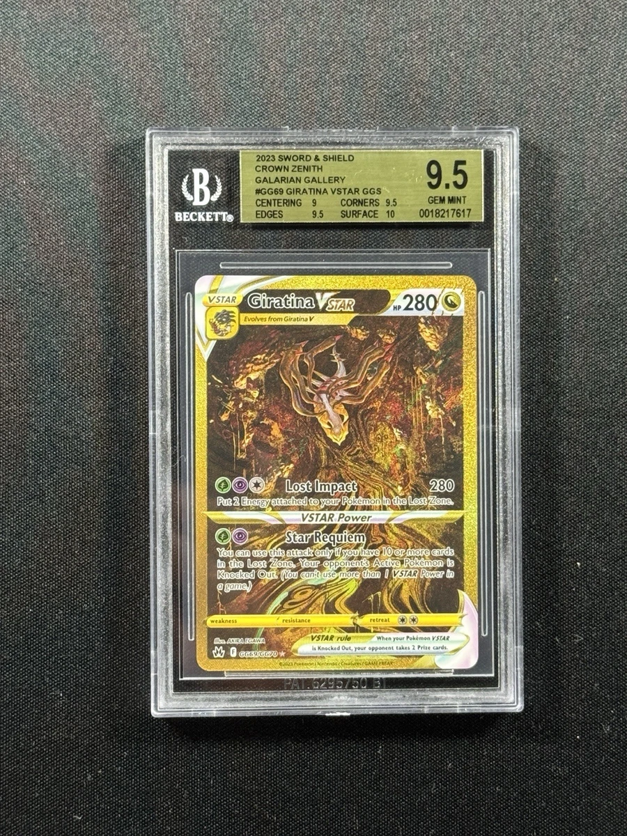 Pokémon TCG Beckett Grading Services (BGS) Secret Rare Individual
