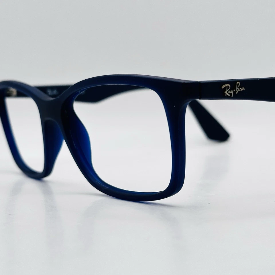 Gafas Ray Ban para hombre y mujer ovaladas azul oscuro mod. Tapa RB 7047 Foto 4 de 4