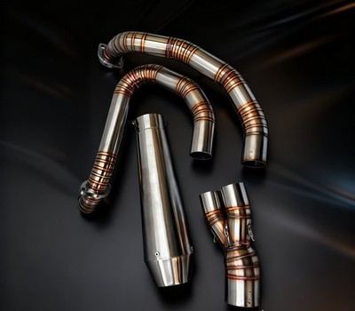 Elite 2-1 Exhaust Harley Dyna & FXR 1986 2017   Boost Power & Sound