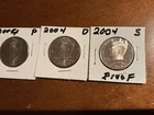 2004 Kennedy Half Dollar 50C P D S Proof & Business Uncirculated Uncertified Un…