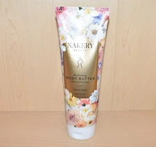 Nakery Skin Smoothing Toning Body Butter 10 oz SUMMER PETALS Crepe Repair