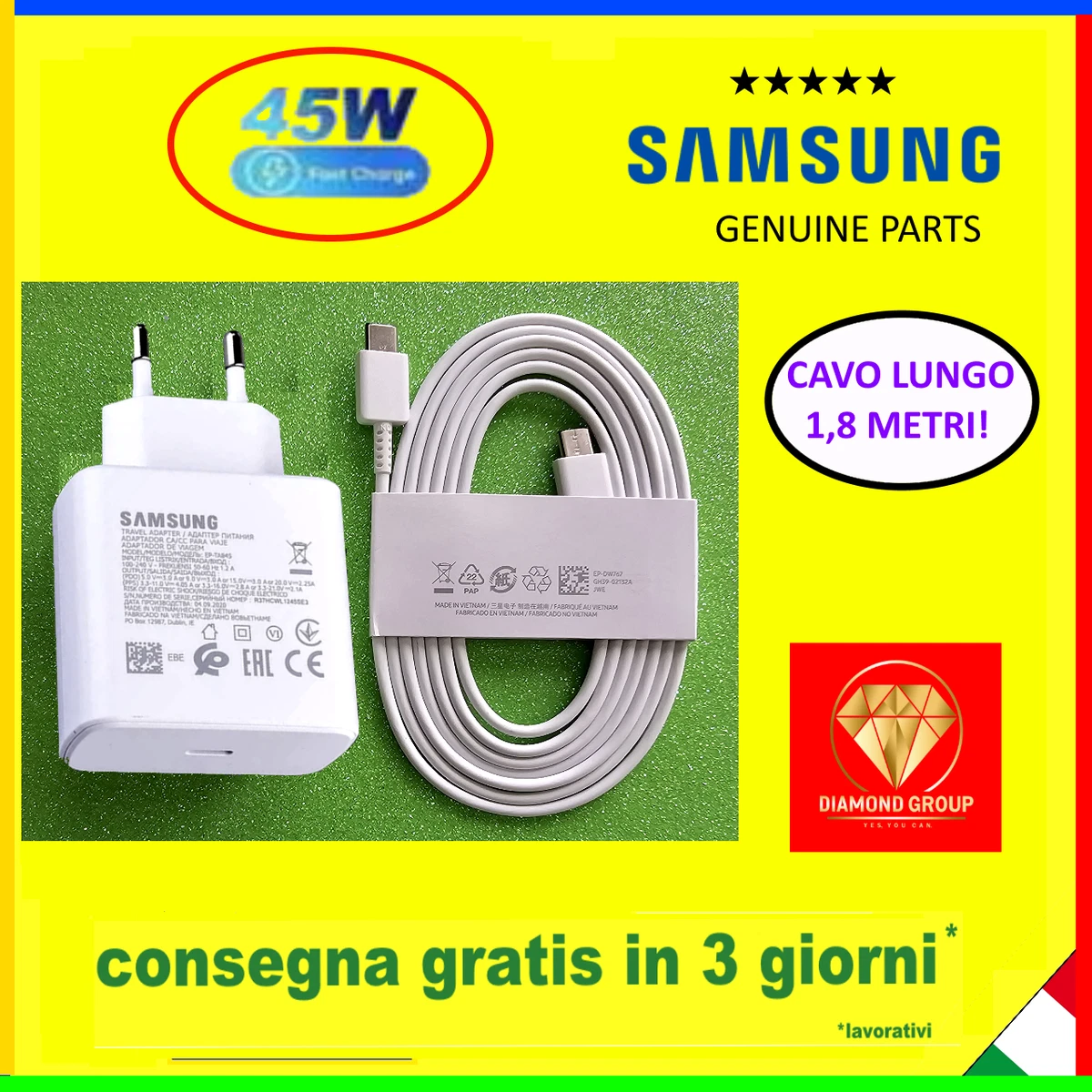 Caricatore Wireless 20W Qi Per IPhone 16/15/14/13/12/11, Samsung Galaxy S24/S23/S22, Xiaomi, Huawei, Con LED E Protezione Sicurezza