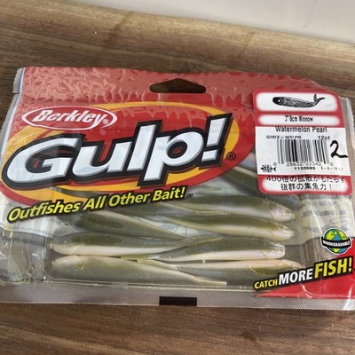 Gulp! 3  Watermelon Pearl 12 Ct Minnow