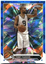 2023-24 Topps Chrome Sapphire #104 Tony Parker