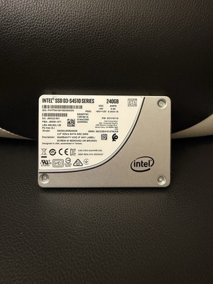 Intel D3-S4510 Series SSDSC2KB240G8 240GB 2.5'' SATA Internal SSD S.M.A.R.T. TRIM