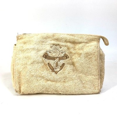 Hermes Pouch Logo Pile Beige