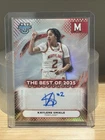 2025-26 BOWMAN BEST UNIVERSITY KAYLENE SMIKLE AUTO REFRACTOR MARYLAND AUTOGRAPH