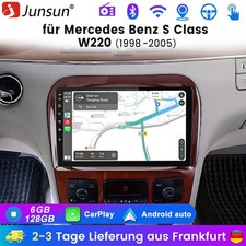 Android 15 Autoradio GPS Nav Wifi SWC für Mercedes Benz S Class W220 1998-2005 Android 15 Autoradio GPS Nav Wifi SWC für Mercedes Benz S Class W220 1998-2005