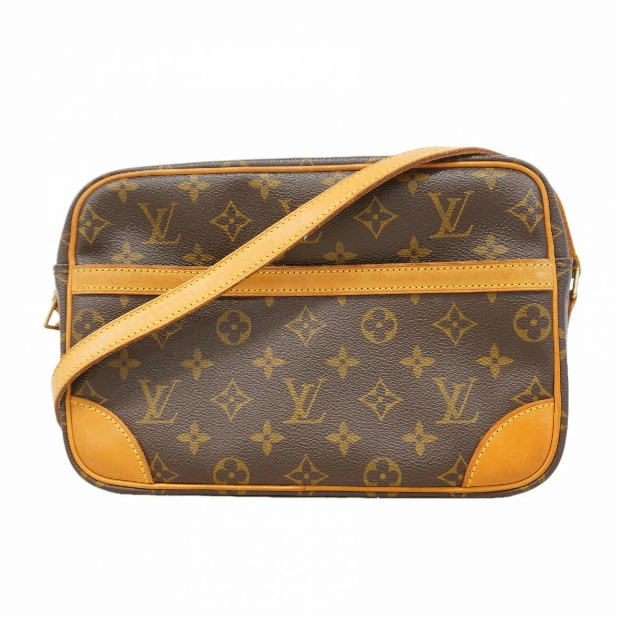 Vuitton — Louis Vuitton Monogram Croisade 27 Shoulder Bag Brown