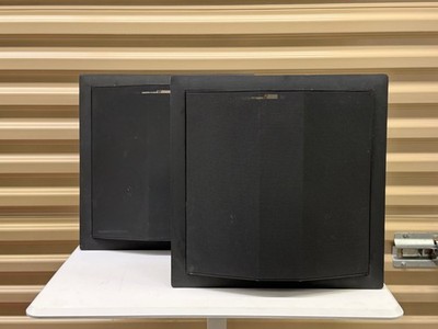 Pair of Vintage Mclntosh HT-3 Surround Sound Loud Speakers THX-Black