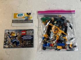 LEGO CITY 60158 Jungle cargo helicopter & ATV 100 % complete, w/ instructions.