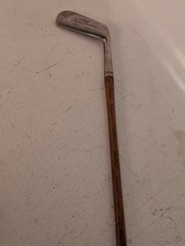 Hickory Shaft No. 10 Stainless Putter, Stewart Maiden, Hillerich Bradbury Co.34"