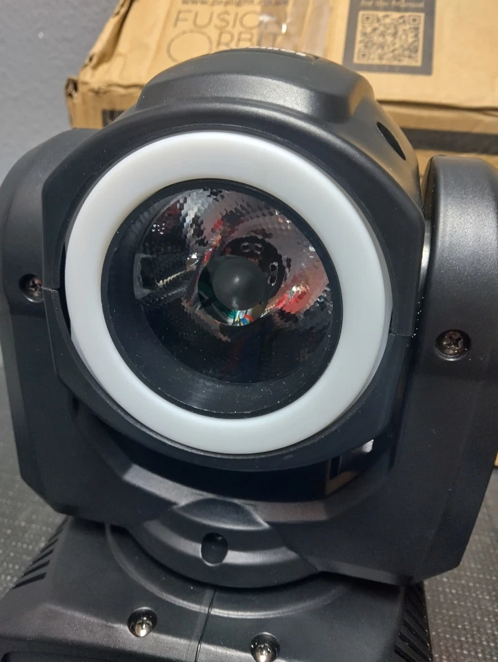 Equinox Fusion Orbit Mk2, Moving Head Spot and LED Light, Pair, Black, EQLED018 - Image 4 of 4