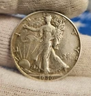 1946 Denver SILVER Walking Liberty Half Dollar. Low Starting Bid
