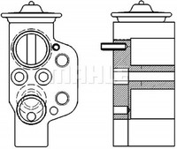 Mahle Expansionsventil Klimaanlage R 134A FüR Audi A4 Avant 8K5 B8 Q5 8RB 8R