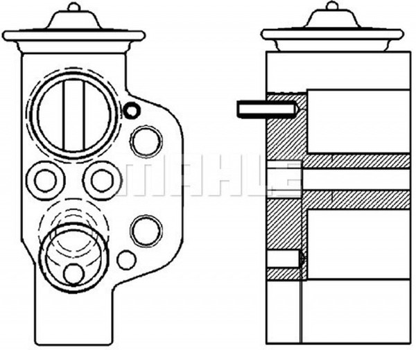 Mahle Expansionsventil Klimaanlage R 134A FüR Audi A4 Avant 8K5 B8 Q5 8RB 8R-image