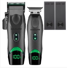 BaBylissPRO FXT45C FXT45T x Tomb45 Clipper, Trimmer, Wireless Charging Pad x2