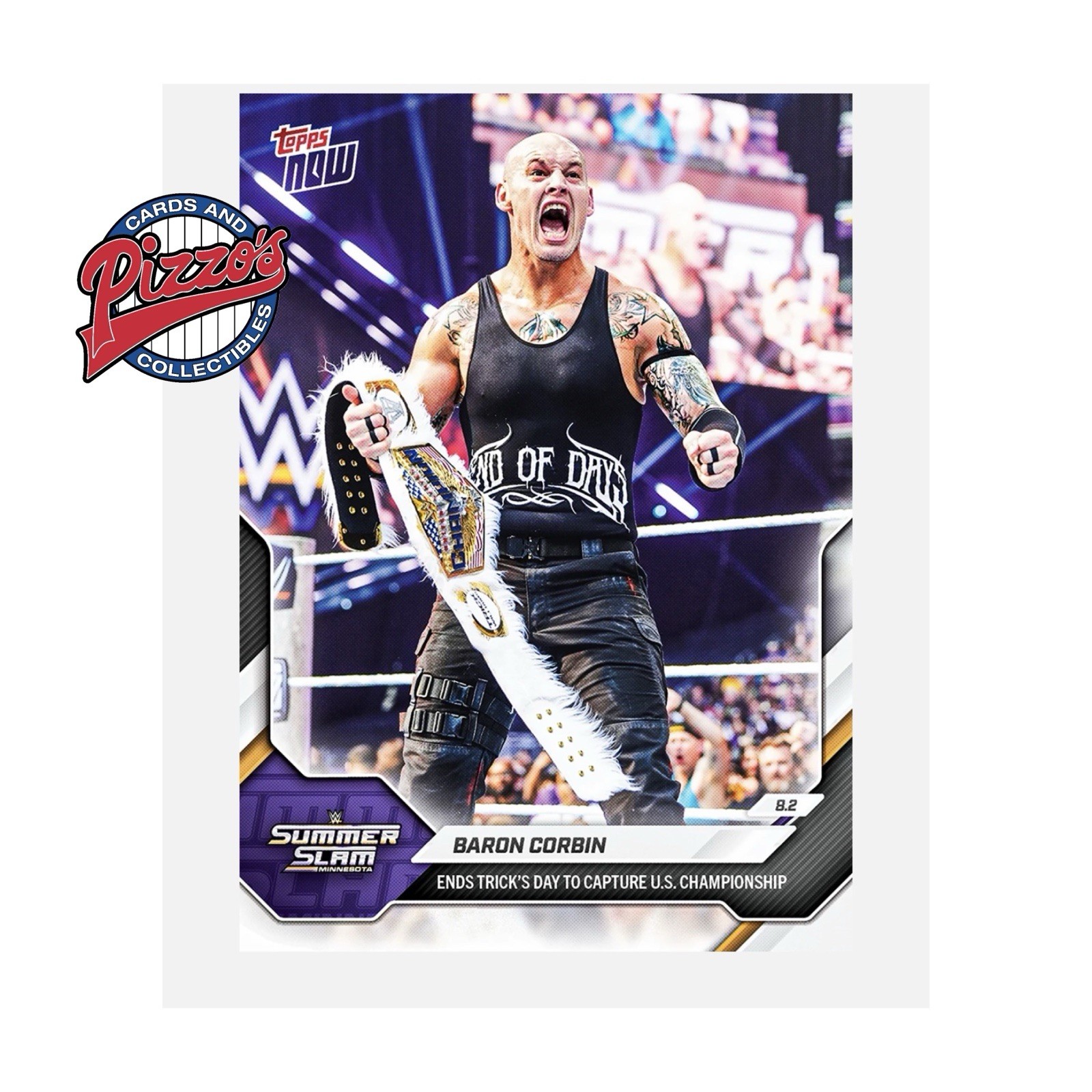 Baron Corbin Summer Slam 2026 WWE Topps NOW Card 80 Presale
