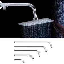 Wall Mounted Stainless Steel Shower Arm Bathroom Extension Pipe for Shower Head