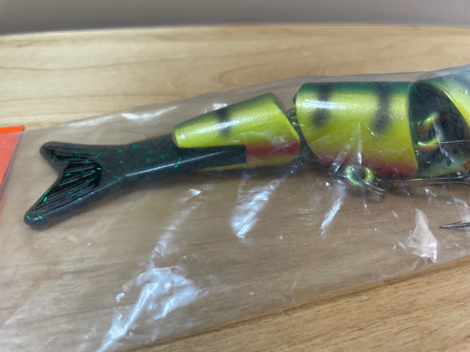 MS Slammer XX Md 9inch #08 Perch swimbait Topwater wakebait Surface lure Unused - Image 6