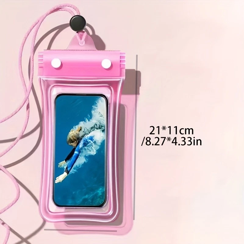 Waterproof Pouch Underwater Swimming Pool Floating Case Dry Bag For Mobile Phone - Image 4 of 4