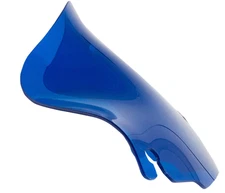 Klock Werks - KWW-01-0699 - Kolor Sport Flare Windshield, 6.5in. - Blue