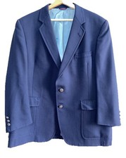 Hart Schaffner Marx Jack Nicklaus Men Blazer Jacket Sport Coat Metal Buttons VTG