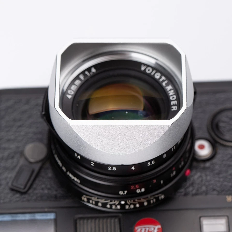 Metal Lens Hood For Voigtlander 40mm F1.4 S.C. for VM Replace LH-6 - Image 4 of 4