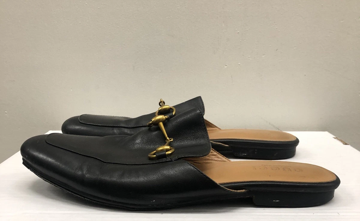 NEW GUCCI! Women’s GG Princetown shoes Women's GG crystal Princetown slipper in ivory GG mesh with