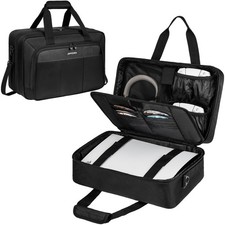 Carrying Case for PS5 /PS5/PS5 Slim, Travel Protective Bag Fits for Playstati...