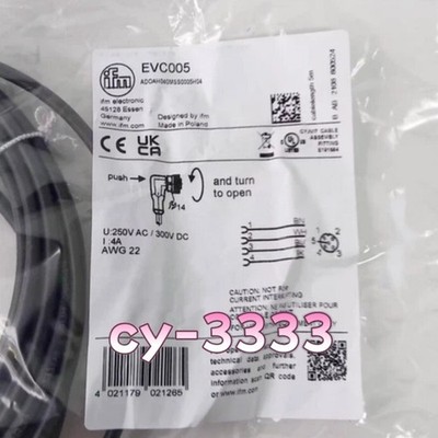 EVC005 1PCS New IFM EVC005 Connector Fast Shipping *qq