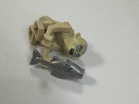 Lego Minifigure Lord of the Rings Gollum Wide Eyes lor005 9470 Shelob Attacks